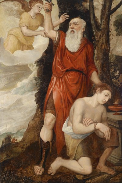 The Sacrifice of Isaac by Unbekannt Unbekannt